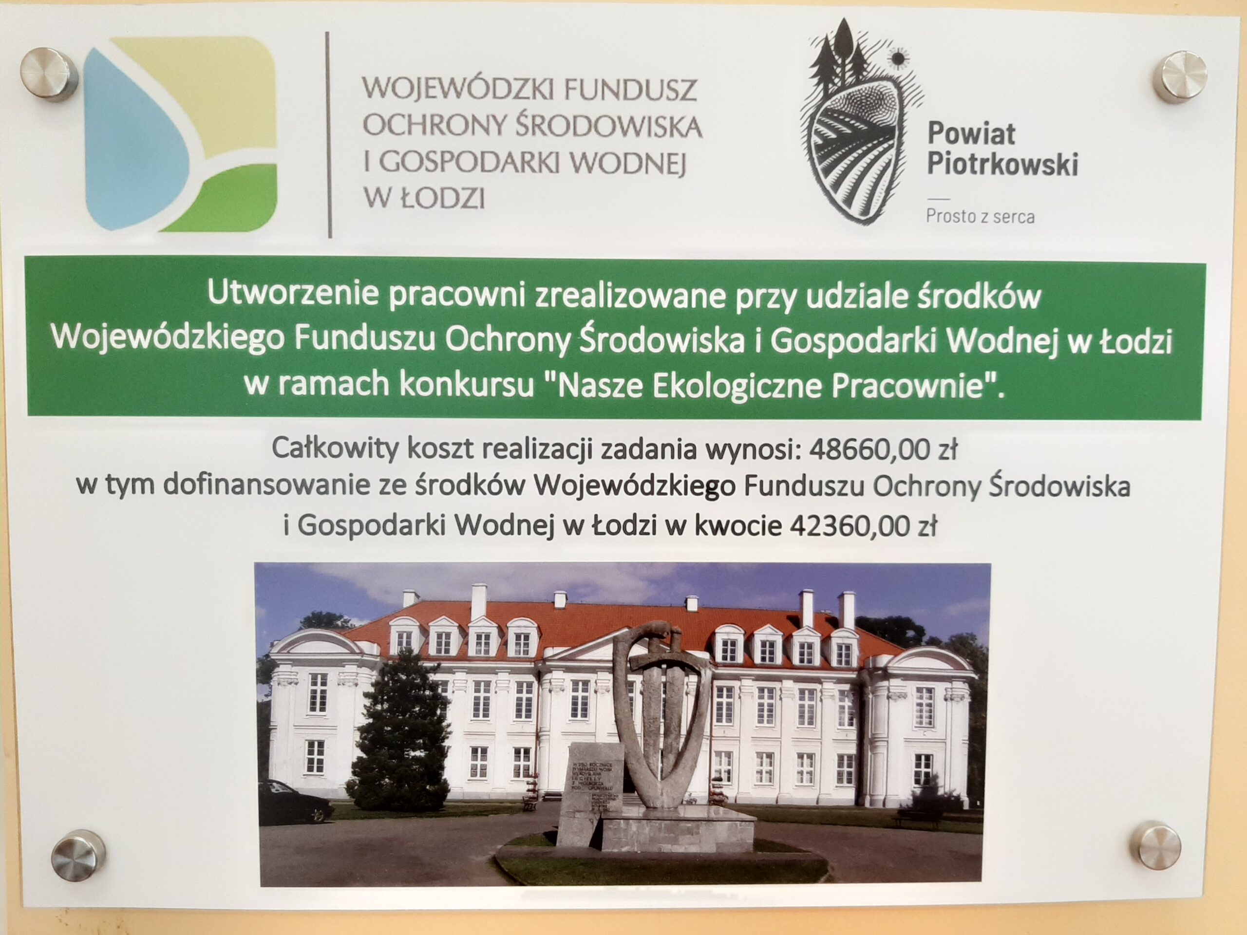 Nowoczesna szkolna ekopracownia w ZSCKU w Wolborzu