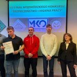 Sukces naszych uczniów w finale wojewódzkiego konkursu BHP!