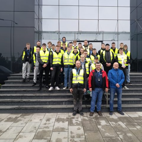 Uczniowie ZSCKU w Wolborzu z wizytą w Agro-Masz!