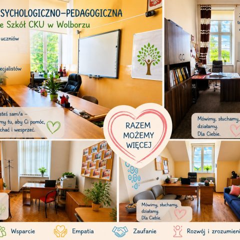 Pomoc psychologiczno-pedagogiczna w ZSCKU